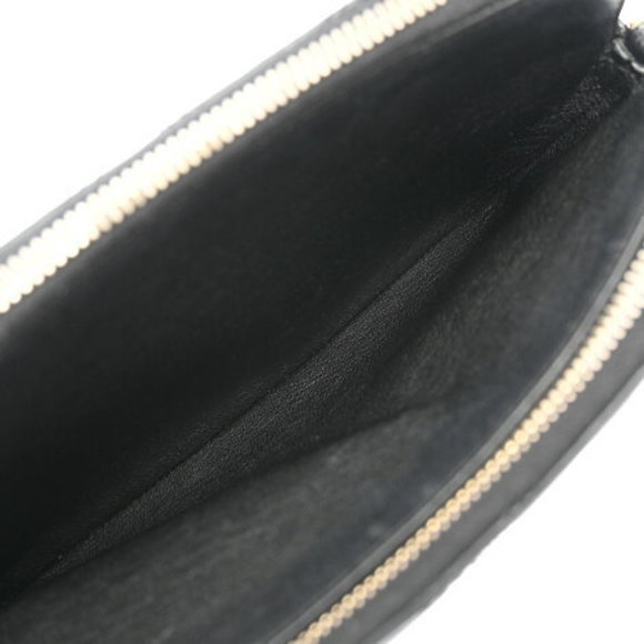 SAINT LAURENT Becky Double Zip Chain Black Leather Shoulder Bag - Picture 8 of 12